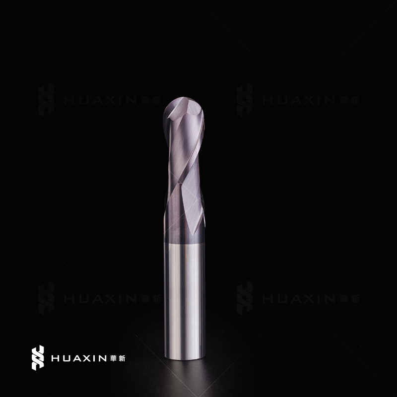 Flutes Ball Nose End mills with Straight Shank1